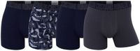 CR7 - Cristiano Ronaldo CR7 Boxershorts Verpakking van 4 - Blauw/Grijs - Katoenmix - XXL
