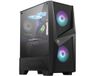 MSI MAG FORGE 100R Computer Case - Midi Tower - Black, Transparent