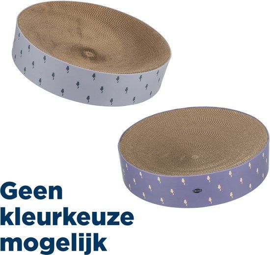 Trixie Krabmand Lilly Karton Catnip Lichtgrijs 45x45x10 cm