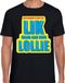 Bellatio Decorations Foute party T-shirt heren - zwart - Lik maar aan mijn lollie - carnaval / themafeest S