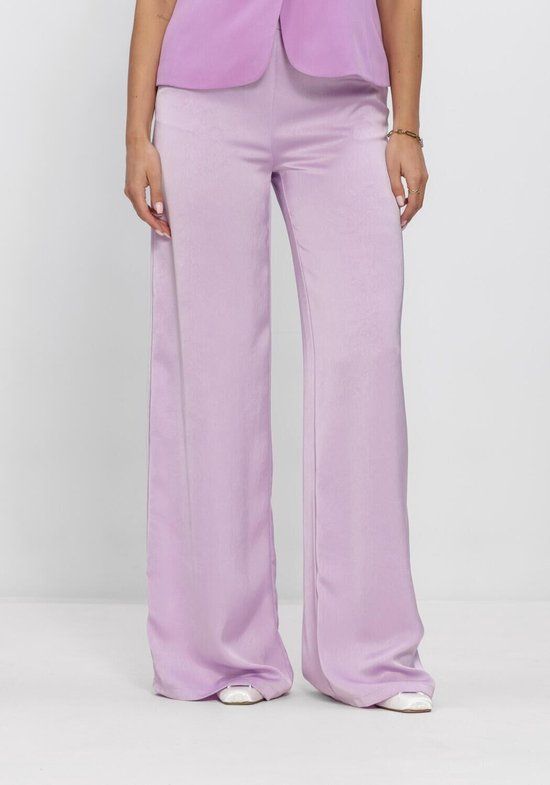 Ydence Pants Wendy Tall Broeken Dames - Lila - Maat M