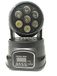 Draaibare hoofdprojector met 7 leds, 10 W, RGB, disco-effect, party, DMX