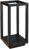 B.K.Licht BRILONER Laer – Oplaadbare Tafellamp – dimbaar – aanraakbediening – CCT buitenlamp – IP44 voor binnen & buiten – verwisselbare batterij – 10×10×22,5 cm – zwart