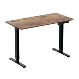 LogiLink Zit-Sta Bureau Elektrisch 1200 x 600 mm Zwart/Bruin