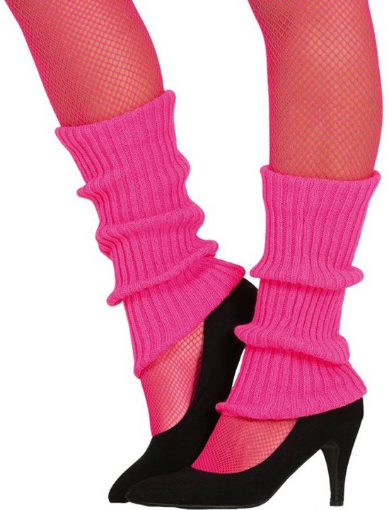 Fiestas Guirca - Beenwarmers roze - Carnaval - Unisex - Polyester