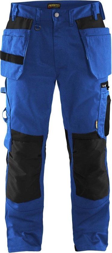 Blåkläder Werkbroek met spijkerzakken 1555-1860 - Korenblauw/Zwart - C156