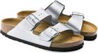 Birkenstock Arizona slippers zilver