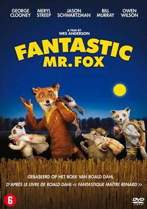 Wes Anderson Fantastic Mr. Fox dvd