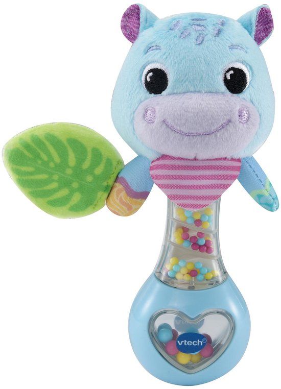 VTech Dierenvriendjes Rammelaar Nijlpaard Blauw