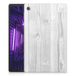 Lenovo Tab M10 Plus Housse de tablette en silicone Bois blanc