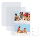 Better Office Products Navulvellen voor fotoalbum, 5 x 7 inch, zwaargewicht, Diamond Clear 3 ringen fotobinder paginavullingen, van, 100 foto's in totaal, elk 2-vakblad biedt plaats aan maximaal 4