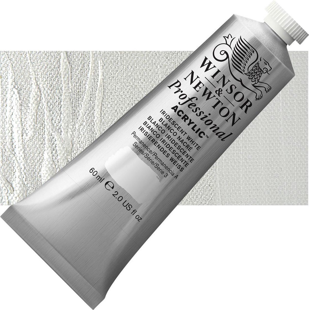 Winsor & Newton Professional Acrylic Tube - Iridescent White (330) 60 ml