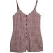 Superdry Vichy geruite jumpsuit voor dames
