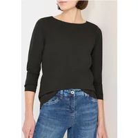 cecil Basic shirt met lange mouwen