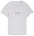 Tom Tailor T-shirt imprimé logo Taille M bleu poussiéreux doux