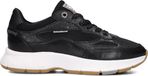 Floris van Bommel Sfw-10101 Daysi Sneakers - Leer - Dames - Zwart - Maat 37,5