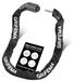 Chaîne antivol - Cadenas à combinaison - 90 cm - 7 mm - Noir