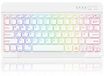 Clavier Bluetooth sans fil - Rétroéclairé - 7 couleurs - Qwertz - Ultra-mince