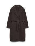 VERO MODA VMFORTUNEAYA Long Coat Ga Noos Dames Puffer Jas Polyester Chocolate Torte M