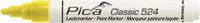 Pica Panda Pica 524/44-10 Lakmarker - Rond - Geel - 2-4mm (10st)