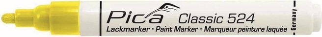 Pica Panda Pica 524/44-10 Lakmarker - Rond - Geel - 2-4mm (10st)