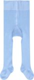 FALKE Family dun eenkleurig katoen panty baby blauw - maat 62-68