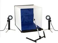 Falcon Eyes PBK-40AB-2LS Opvouwbare Opnamebox - 40x40 cm + 2 x 50W Lampen