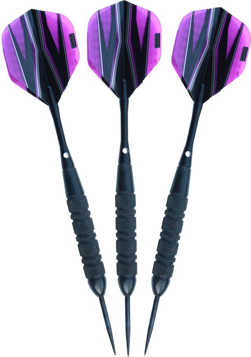 ABC Darts Pentathlon Raven Steeltip Dartpijlen - 23 gram - Zwart - 2021