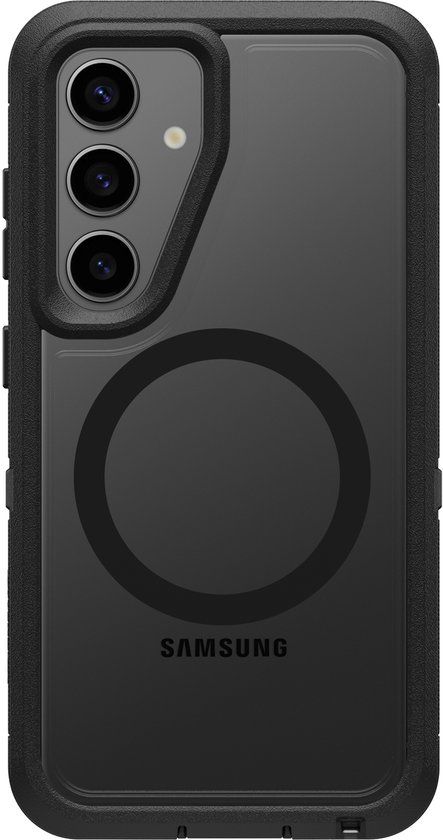 OtterBox Defender XT Magnets Case Samsung Galaxy S25 Plus - Clear/Black