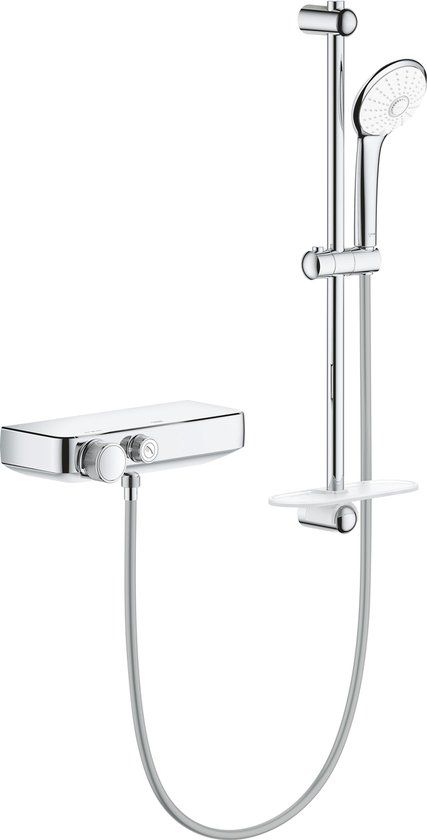 GROHE Grohtherm Smartcontrol Douchekraan - Thermostatisch - Chroom - Met Douchestang 60 cm