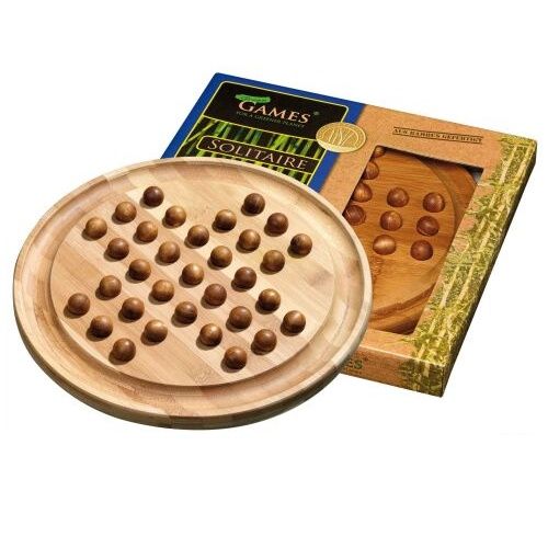 Philos Solitaire bamboe - Hout - Unisex - Vanaf 8 jaar