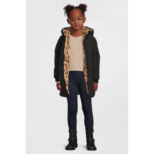 Anytime denim look legging donkerblauw