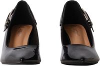 Super Mode Joalice Pumps Zwart Synthetisch Puntige Neus Naaldhak 3-4 cm Nette Schoenen Vrouwen Maat 36