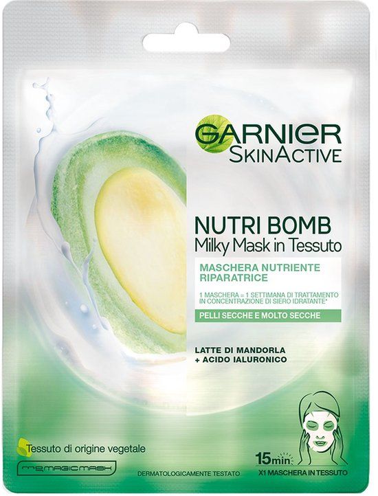 Garnier Gezichtsmasker SkinActive Nutri Bomb Droge Huid 3 ml