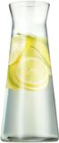 KADAX Waterkaraf van robuust glas, 1 liter, transparant