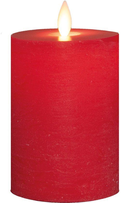 Annas Collection Stompkaars-USB wax 10x7,5 cm rood