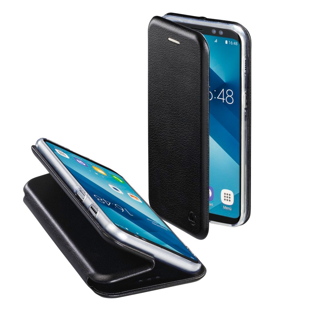 Hama Curve - Back Cover - Samsung Galaxy A6+ (2018) - Zwart