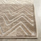 Safavieh Vloerkleed, Bruin, Viscose, 121 x 170 cm