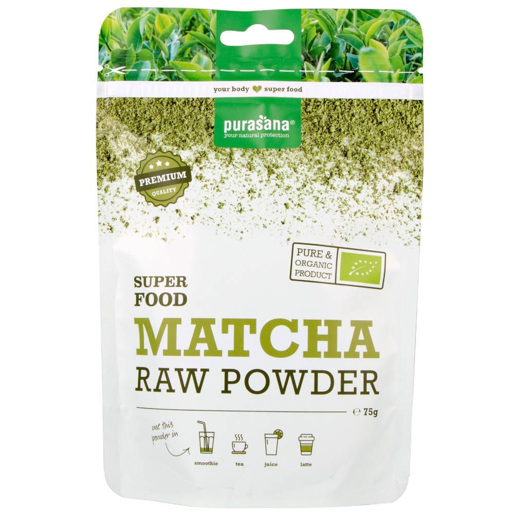 Purasana Matcha Raw Powder - 5400706205573