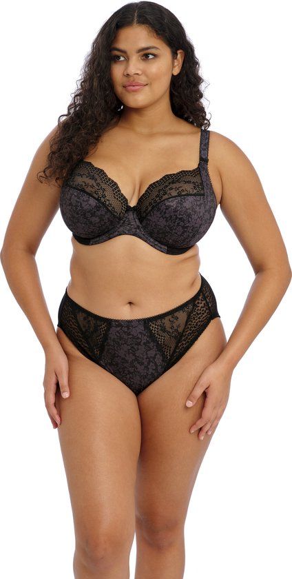 Elomi LUCIE UW PLUNGE BRA - Black - 90H