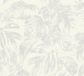 A.S. Création BLADEREN BEHANG | Botanisch - Wit Zilver Creme - Casual Living