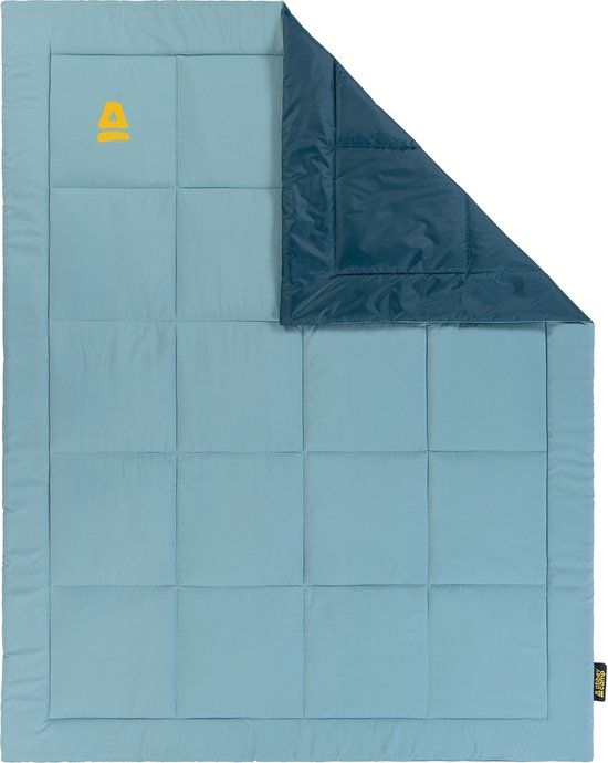 Abbey Camp Picknickkleed - Gevoerd - 140x180 cm - Lichtblauw/Blauw