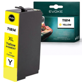 Evoke Compatible Ink for Epson T1814 C13T18144012 Yellow Xp102 Xp205 Xp215 Xp225 Xp405 Xp415 Xp425
