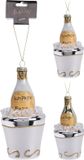 Nampook Champagne Nampook Traditional Christmas Ornament