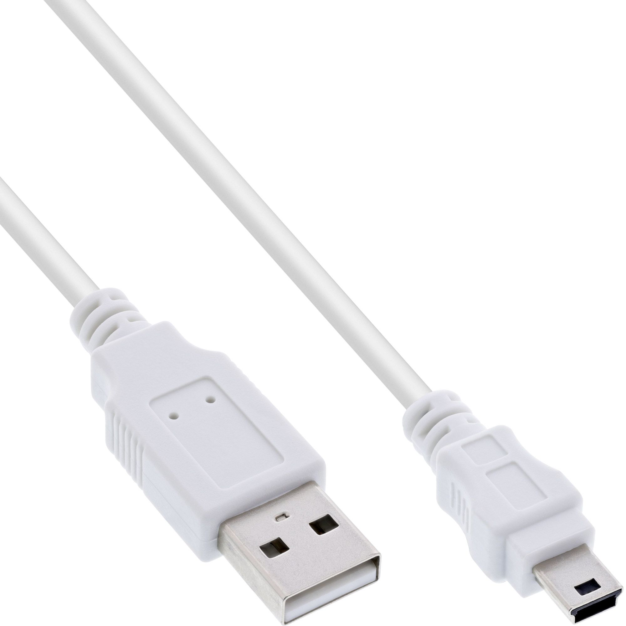 Inline 1m USB Kabel Wit 31810W