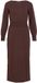 VILA Maxi-jurk VIKERRY boothals XL Coffee Bean1