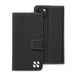 SafeSleeve iPhone 15 Hoesje - Anti-straling, RFID-blokkering, Portemonnee, Vegan Leer, Zwart