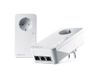 devolo 8549 LAN Powerline-adapter, driedubbele starterkit Magic 2 LAN - tot 2400 Mbps, 3x Gigabit LAN-verbinding, ideaal voor gaming, thuiskantoor, dLAN 2.0, wit