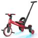 Tricycle pour tout-petits - Tricycle avec rotation à 360° - Roues lumineuses - Siège réglable - Convient aux enfants de 1,5 à 5 ans - Rouge