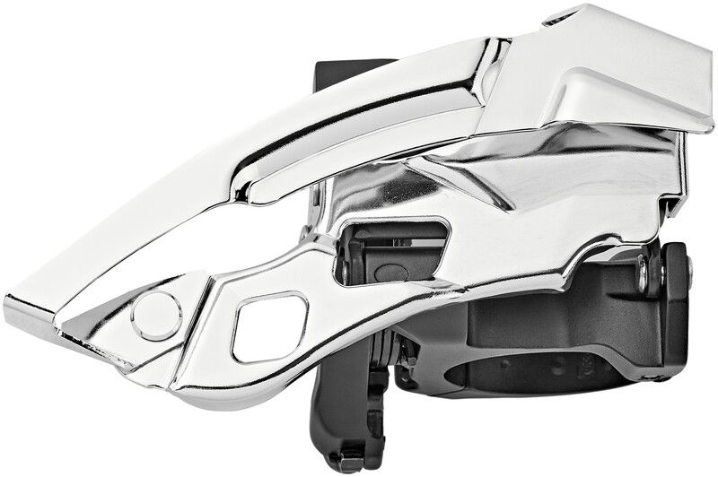 Shimano Deore XT FD-T8000 Voorderailleur - 3 x 10 - Down Swing - Zwart